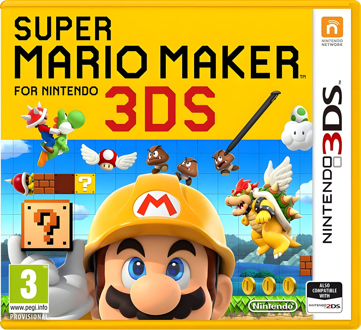 Das Cover von Super Mario Maker für Nintendo 3DS