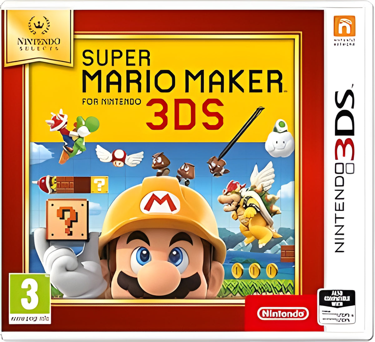 Das Cover von Super Mario Maker für Nintendo 3DS