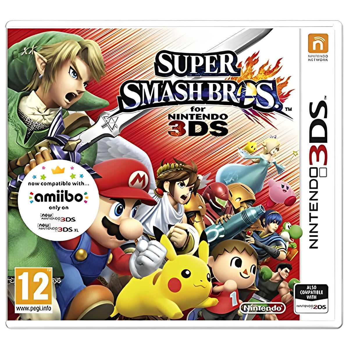Das Cover von Super Smash Bros. für Nintendo 3DS