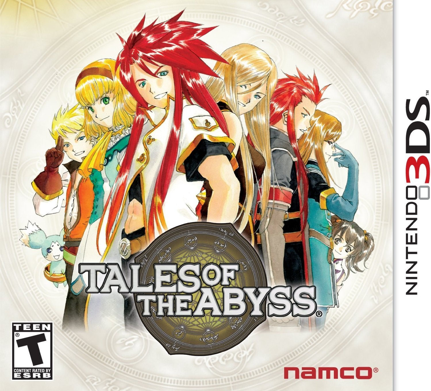 Das Cover von Tales of the Abyss für Nintendo 3DS