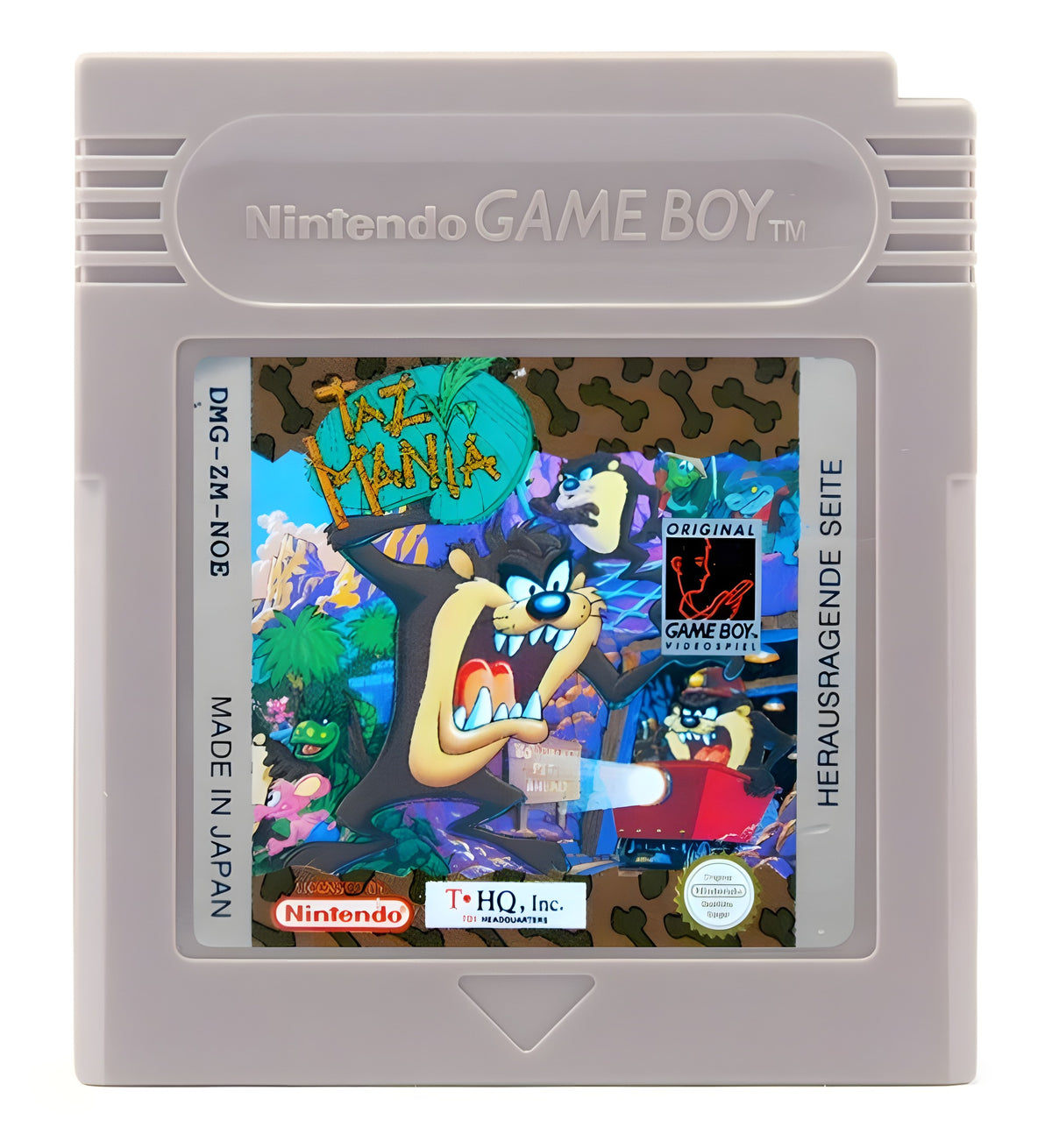 Das Modul von Taz Mania für GameBoy