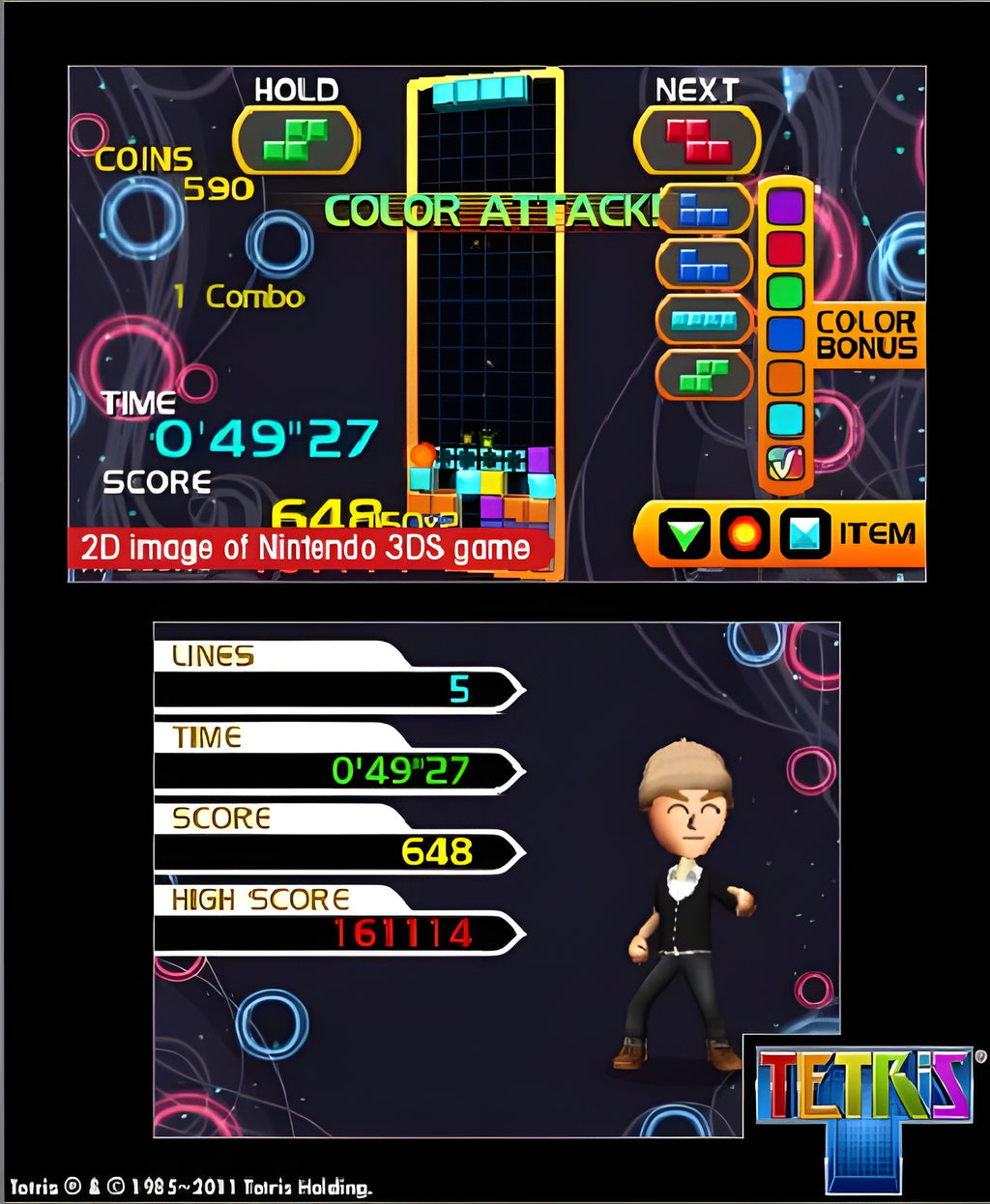 Tetris (DE) – Screenshot 1