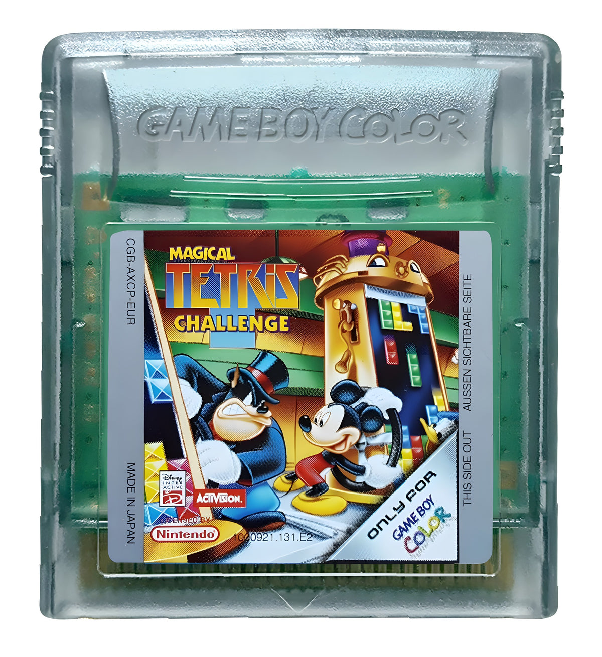 Das Modul von Tetris Magical Challenge für GameBoy Color