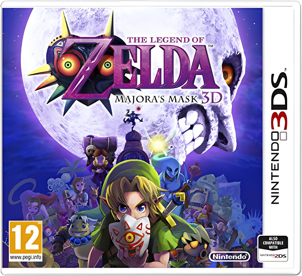 Das Cover von The Legend of Zelda: Majora's Mask 3D für Nintendo 3DS