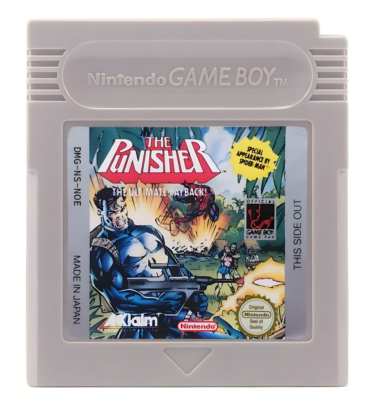 Das Modul von The Punisher für GameBoy