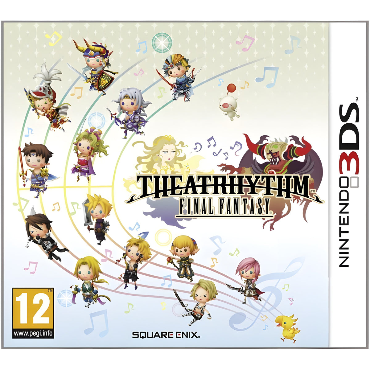 Das Cover von Theatrhythm Final Fantasy für Nintendo 3DS