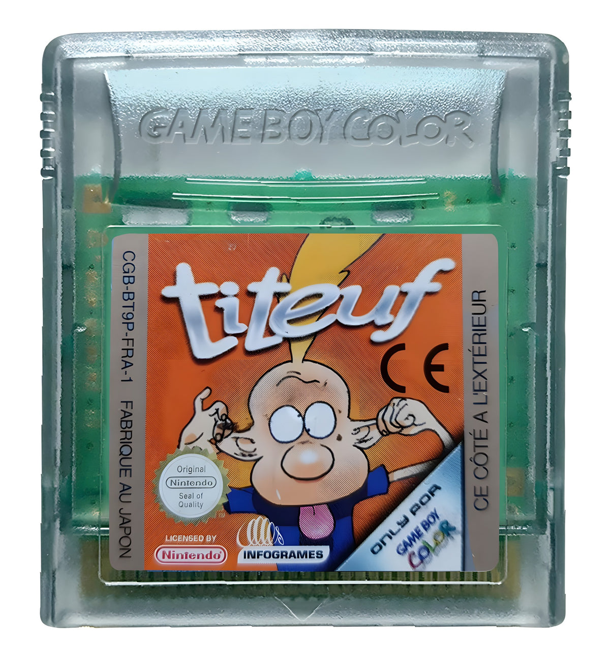 Das Modul von Titeuf für GameBoy Color