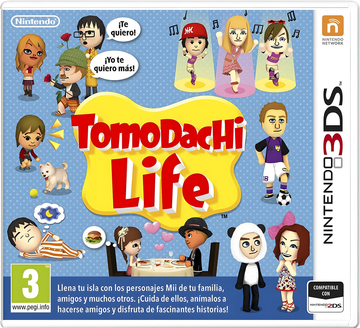 Das Cover von Tomodachi Life für Nintendo 3DS