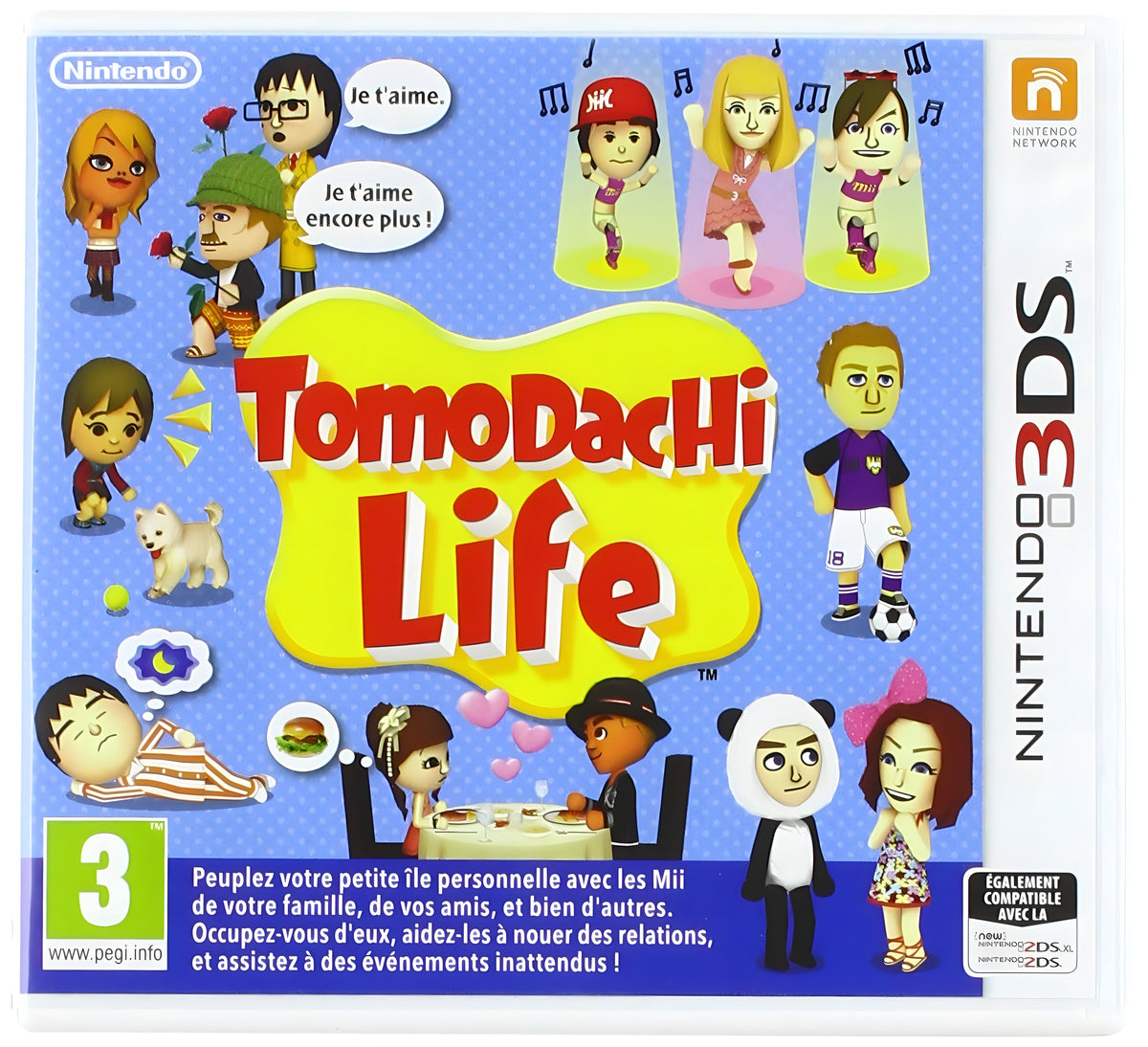 Das Cover von Tomodachi Life für Nintendo 3DS