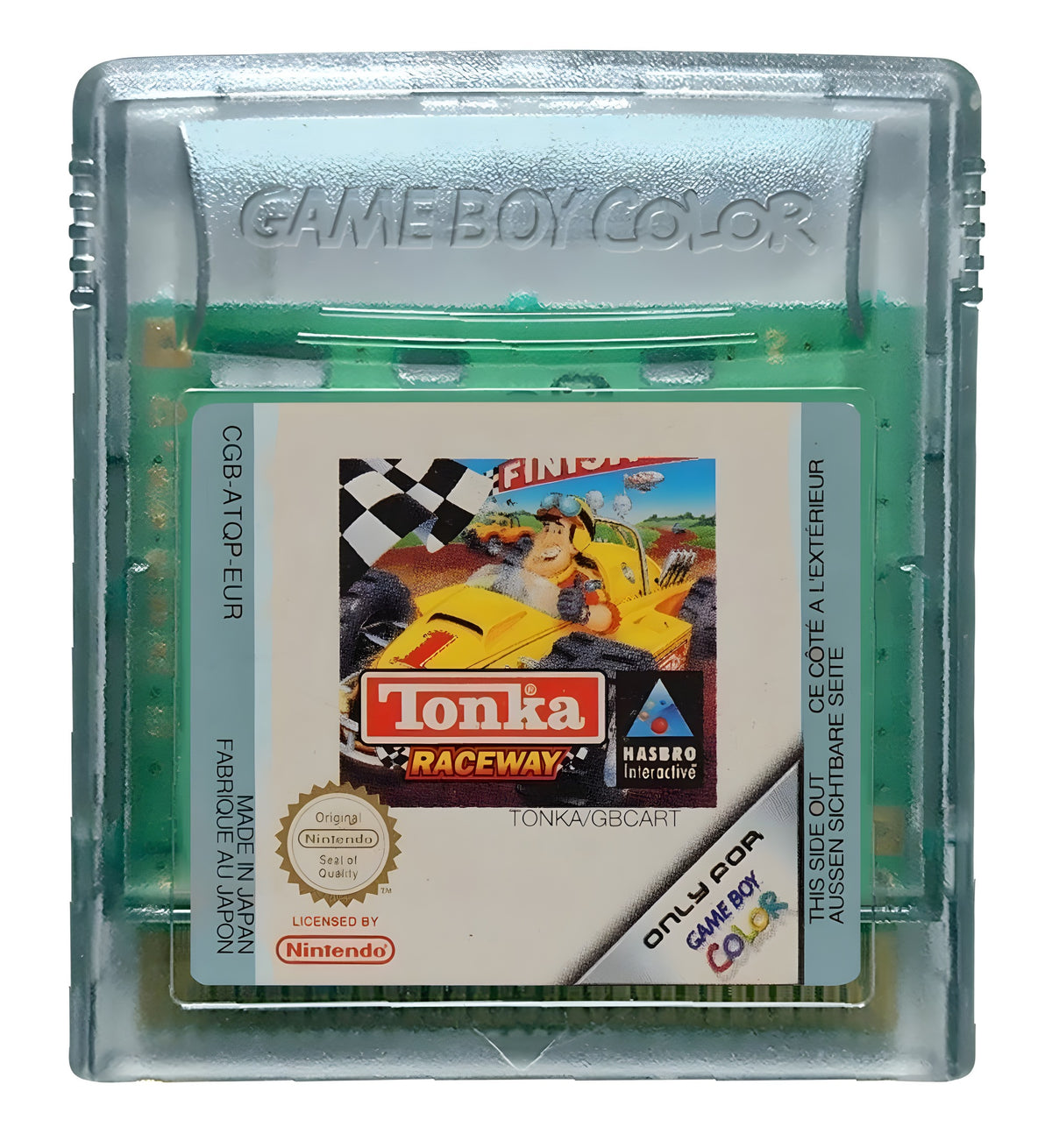 Das Modul von Tonka Raceway für GameBoy Color