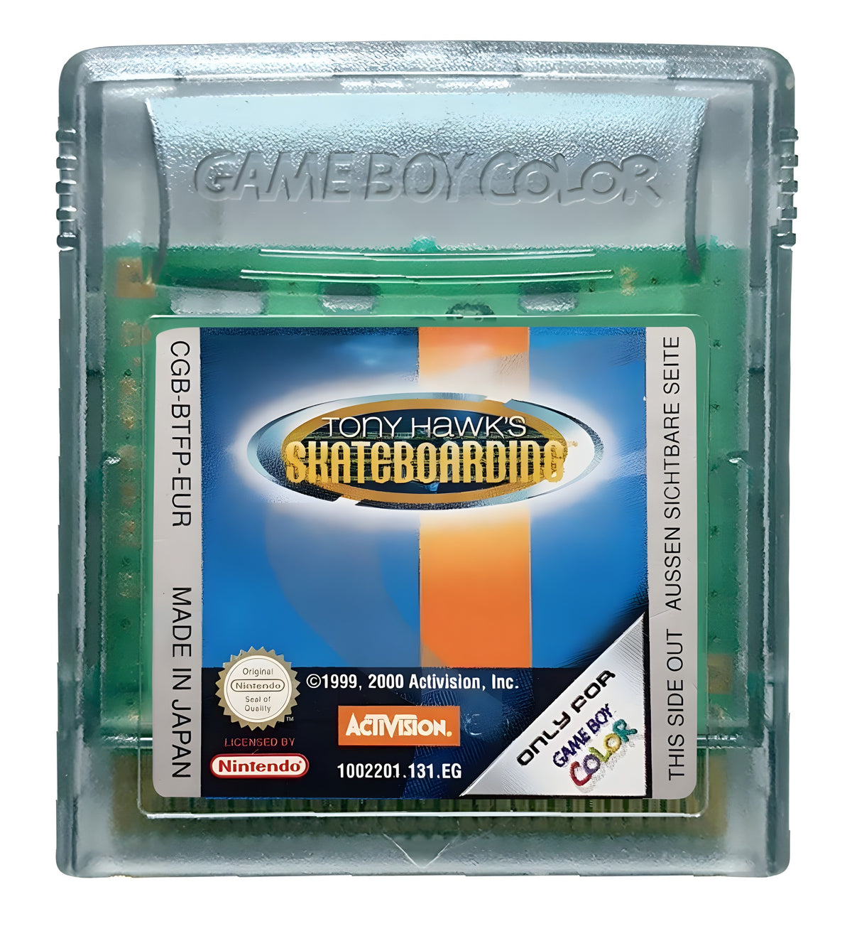 Das Modul von Tony Hawk's Skateboarding für GameBoy Color