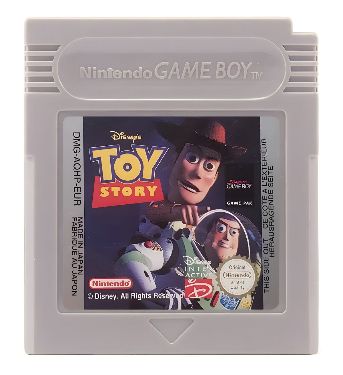 Das Modul von Toy Story 1 für GameBoy