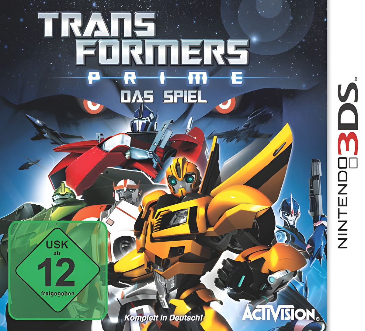 Das Cover von Transformers: Prime für Nintendo 3DS