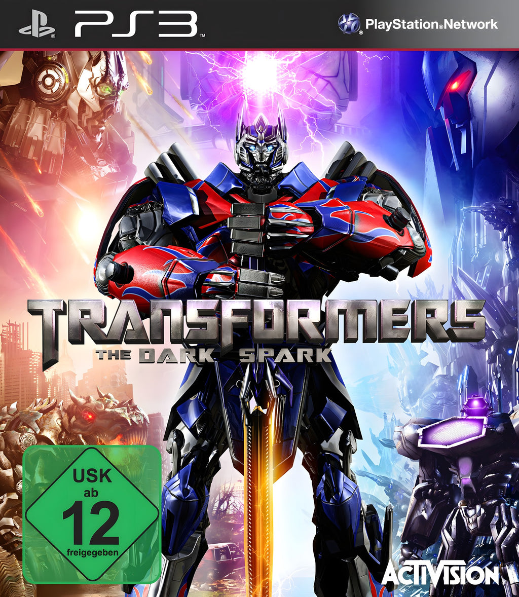 Transformers: The Dark Spark (DE) – Cover Vorderseite