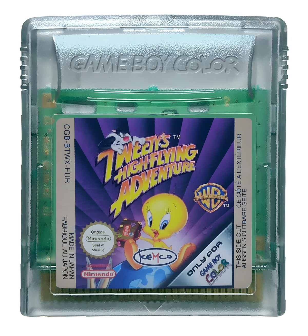 Das Modul von Tweety's High-Flying Adventure für GameBoy Color