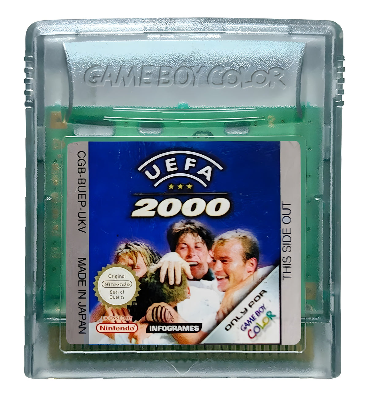 Das Modul von UEFA 2000 für GameBoy Color