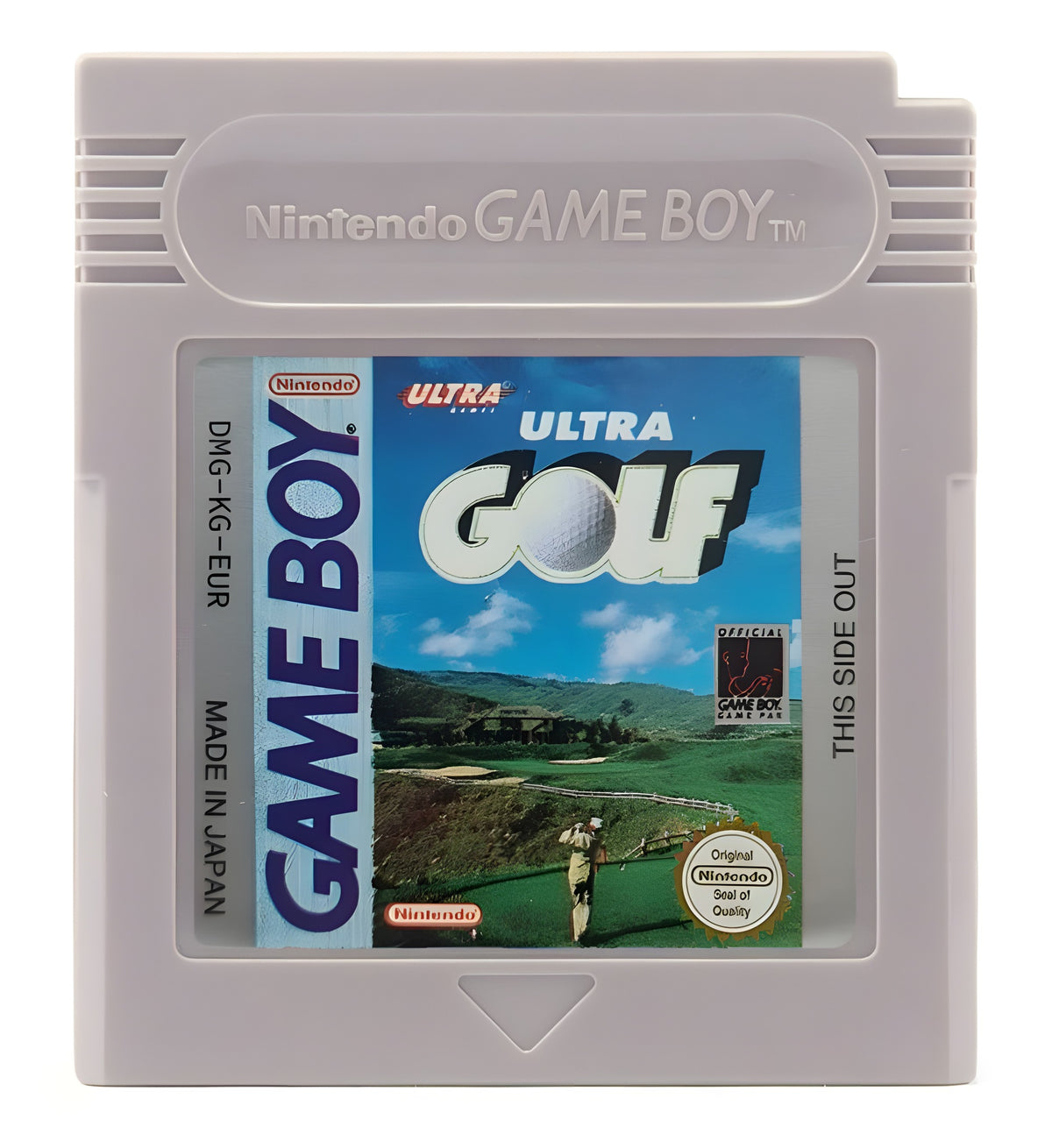 Das Modul von Ultra Golf für GameBoy