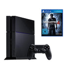 Konsole 1TB schwarz + Uncharted 4 + Original Controller