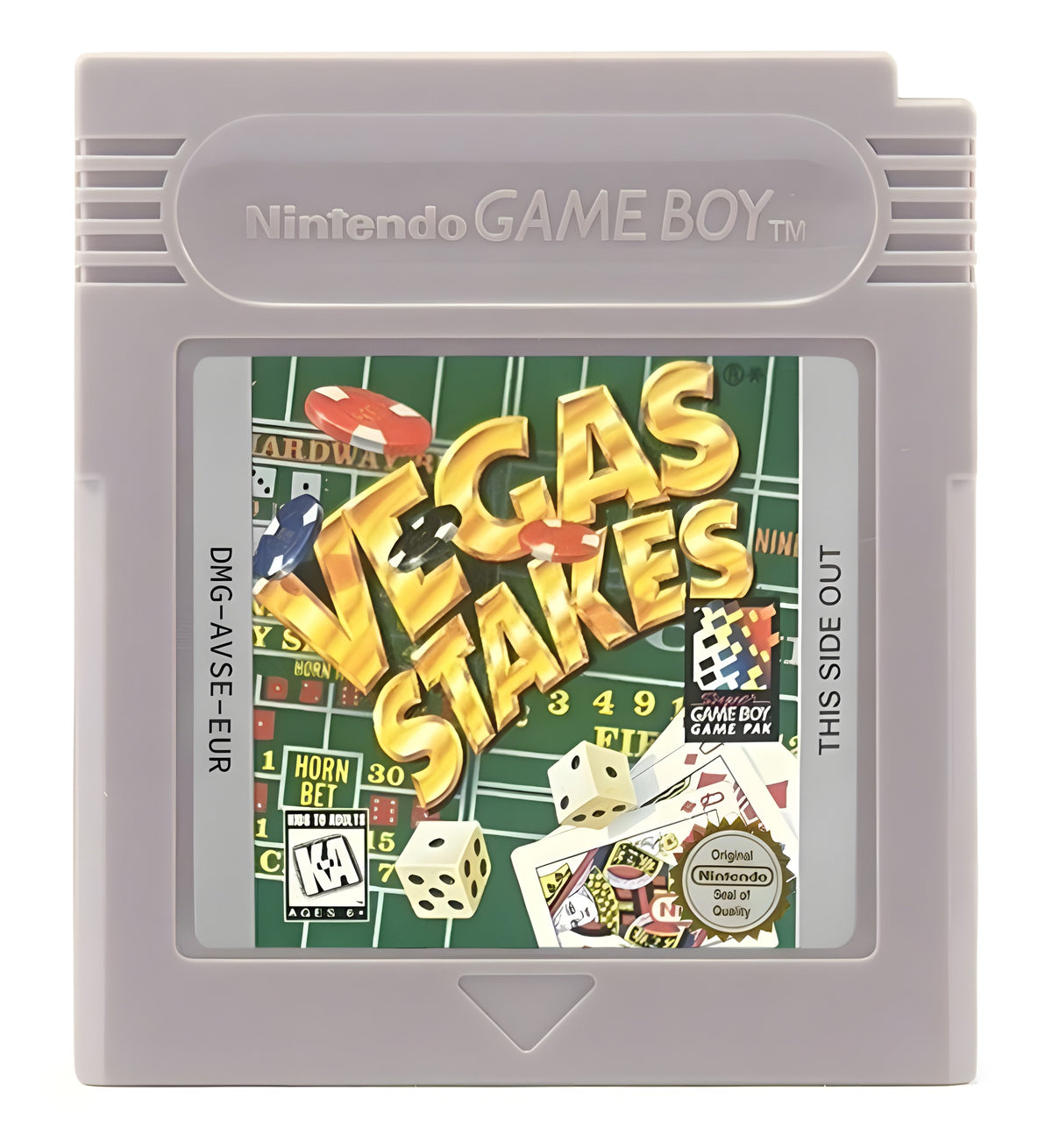 Das Modul von Vegas Stakes für GameBoy