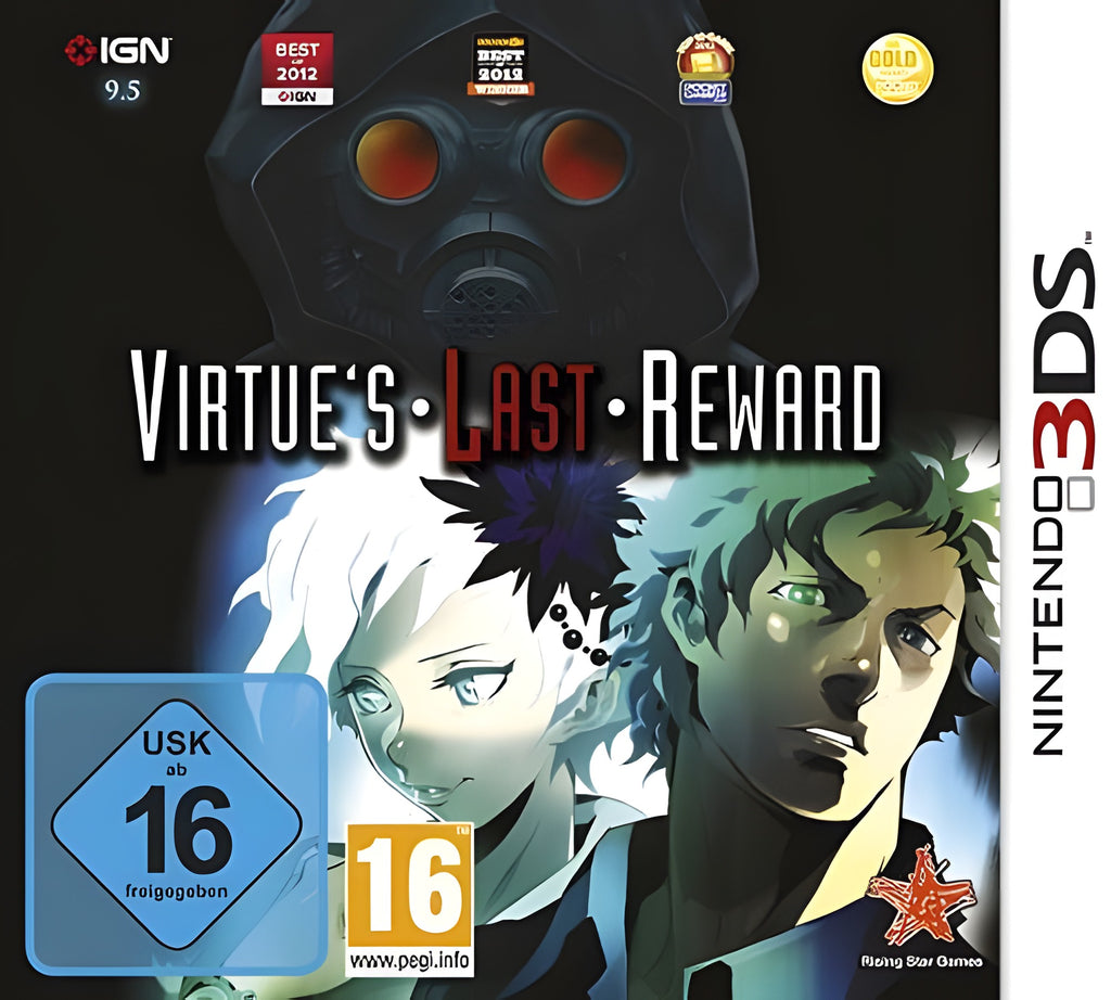 Das Cover von Virtues Last Reward für Nintendo 3DS