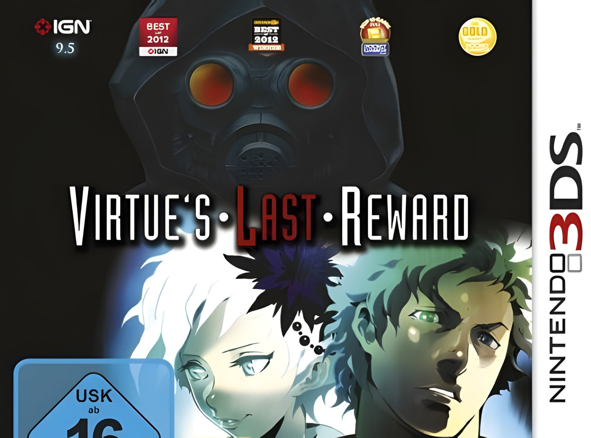 In Virtues Last Reward zeigt eine Figur eine Armbanduhr mit der Ziffer 3 auf dem Display.