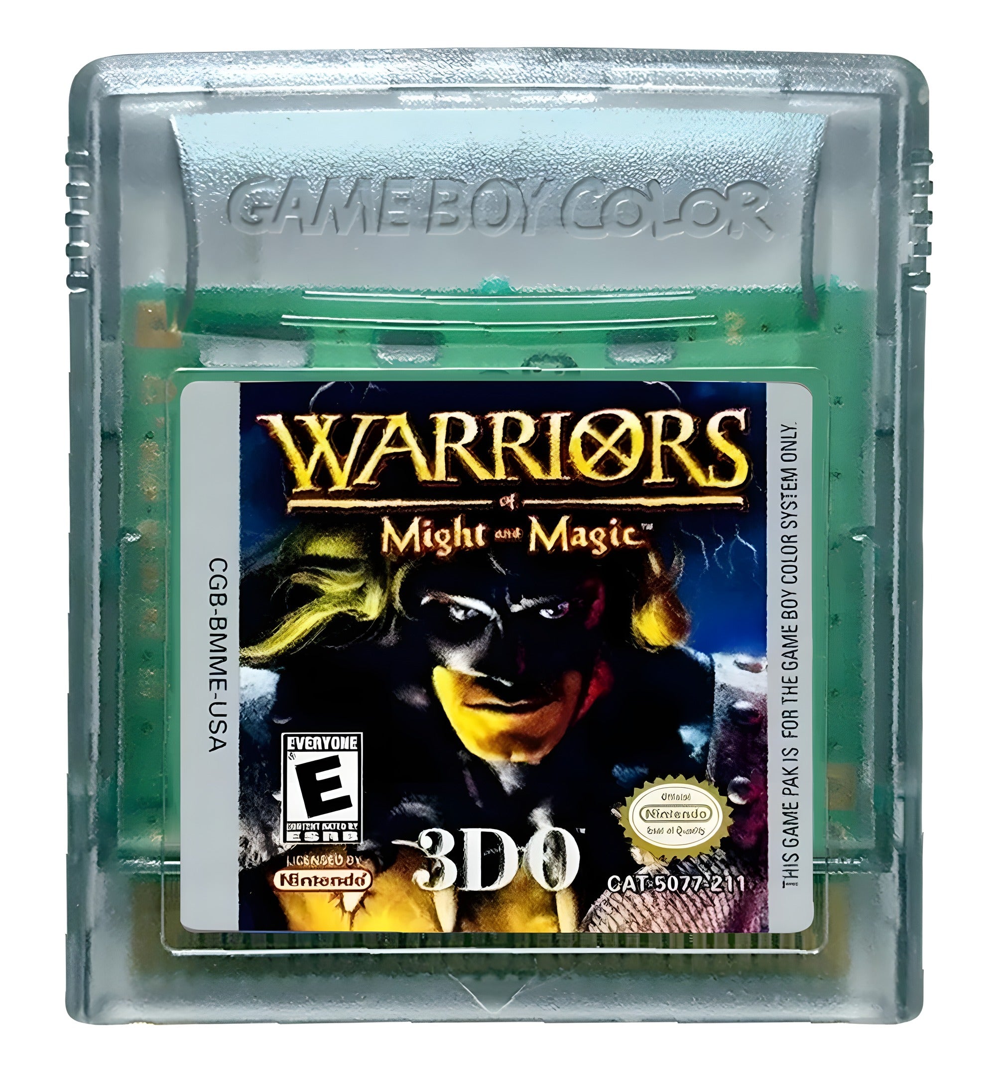 Das Modul von Warriors of Might and Magic für GameBoy Color