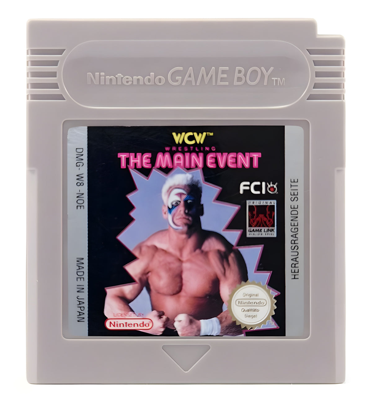 Das Modul von WCW Wrestling: The Main Event für GameBoy