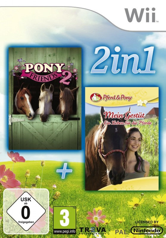 2 in 1 - Pony Friends 2 + Mein Gestüt: Ein Leben für die Pferde (DE)