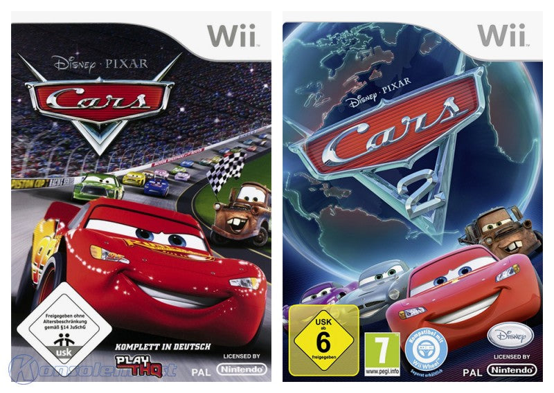 DISNEY Cars Bundle: Teil 1 + 2