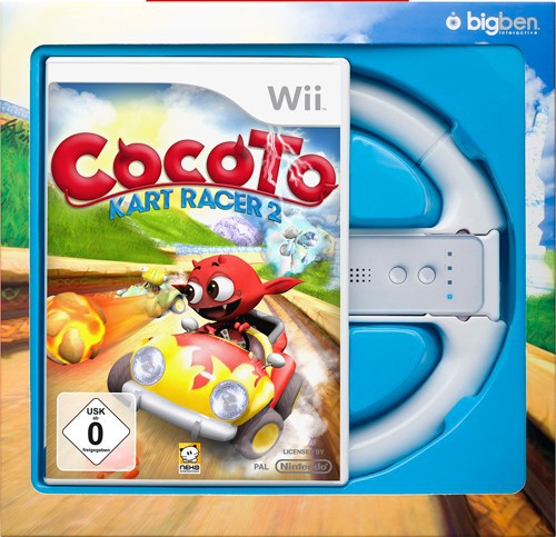 Cocoto Kart Racer 2 + Lenkrad (DE)