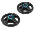 Controller Aufsatz: Lenkrad / Racing Wheel Doppelpack schwarz