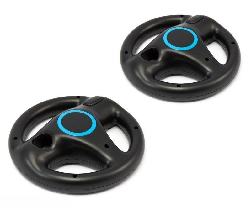 Controller Aufsatz: Lenkrad / Racing Wheel Doppelpack schwarz