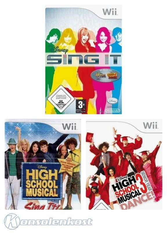 Disney Sing It + High School Musical: Sing It + Sing It: High School Musical 3