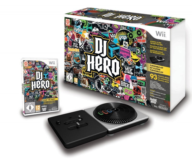 DJ Hero 1 + Turntable Controller