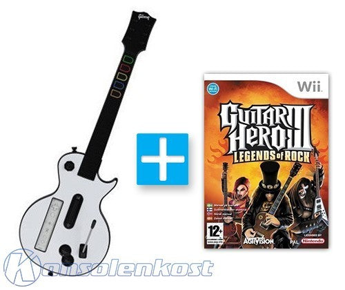 Guitar Hero 3: Legends of Rock + Les Paul Gitarre