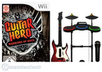 Guitar Hero: Warriors of Rock Band Pack + Spiel + Schlagzeug + Gitarre + Mikrofon