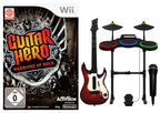 Guitar Hero: Warriors of Rock Band Pack + Spiel + Schlagzeug + Gitarre + Mikrofon