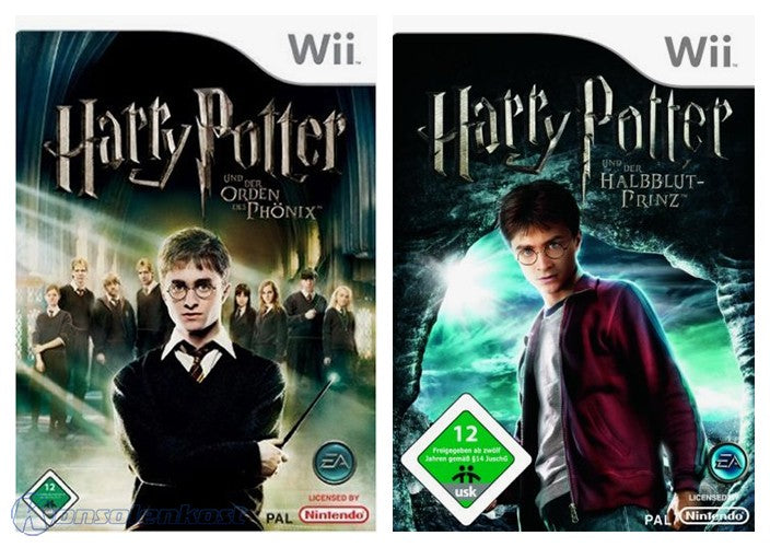 Harry Potter Bundle: Order of the Phoenix + Half Blood Prince