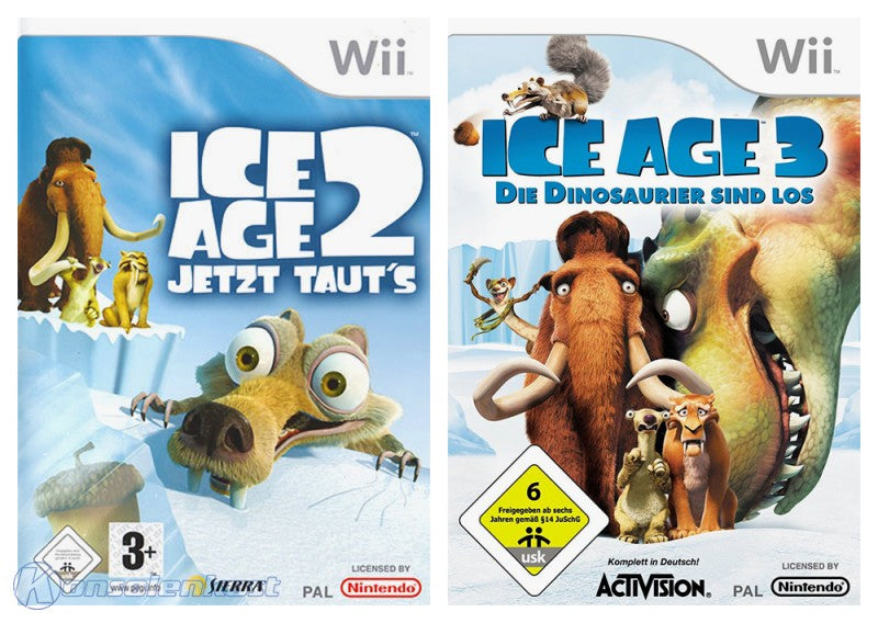 Ice Age Bundle: Jetzt taut's / Meltdown + Die Dinosaurier sind los / Dawn of Dinosaurs