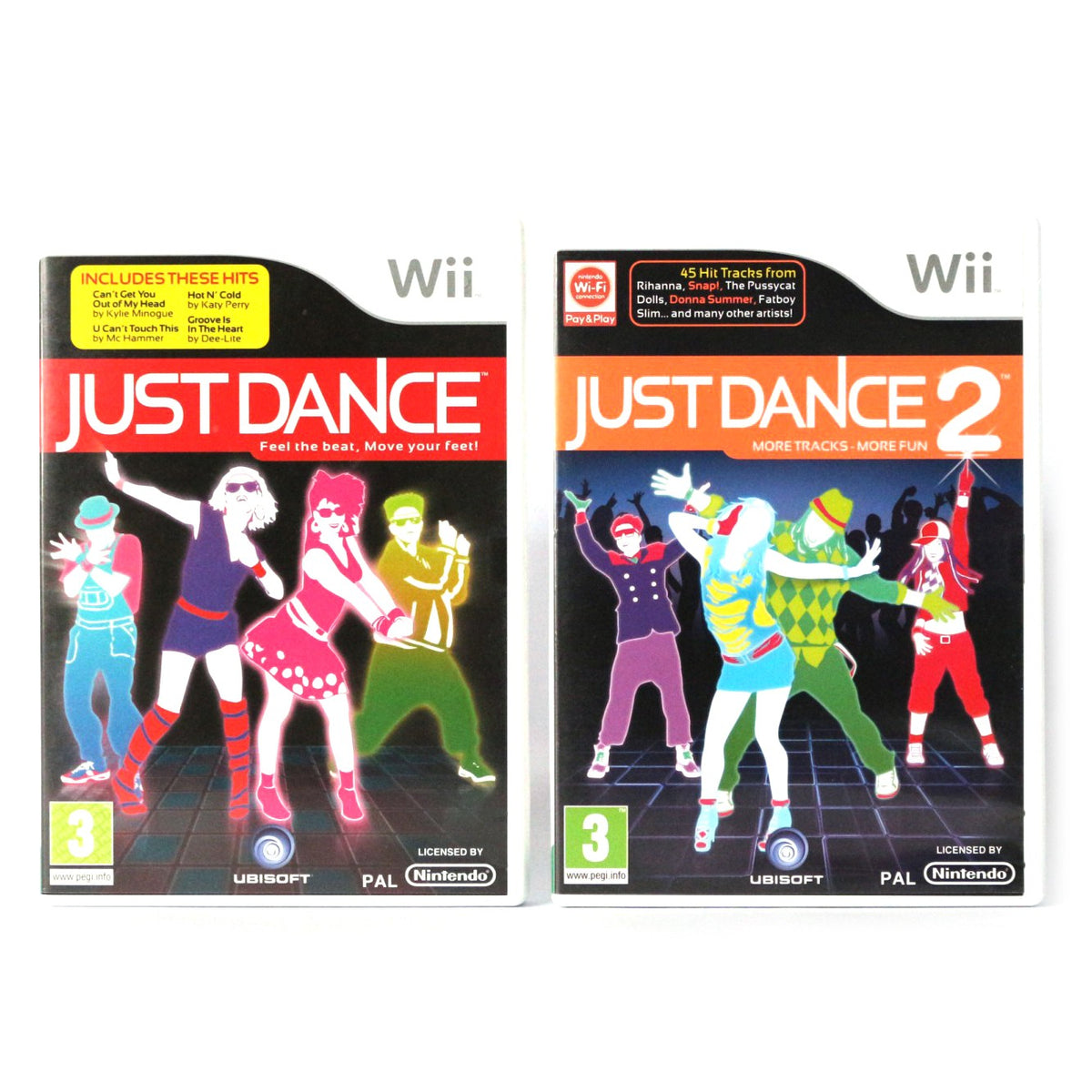 Just Dance Bundle: Teil 1 + 2 (GB)