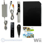 Konsole + Spiele + Original Remote Plus + Zubehör schwarz Sports Pak