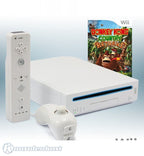 Konsole - Game Bundle weiß + Donkey Kong Country Returns + Original Remote + Zubehör