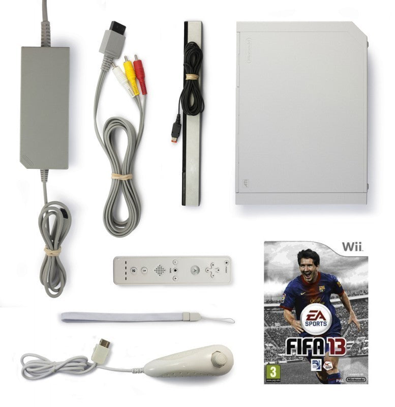 Konsole - Game Bundle weiß + FIFA 13 + Remote + Zubehör
