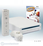 Konsole Game Bundle weiß + Game Party + Remote + Zubehör