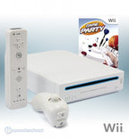 Konsole Game Bundle weiß + Game Party + Remote + Zubehör
