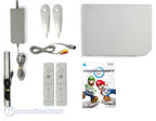 Konsole weiß + Mario Kart + 2 Remotes + Zubehör