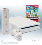 Konsole weiß + New Super Mario Bros. + Remote