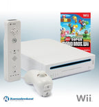 Konsole weiß + New Super Mario Bros. + Remote