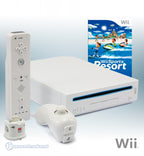 Konsole - Game Bundle weiß + Wii Sports Resort + Remote + Motion Plus Adapter + Zubehör