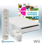 Konsole weiß + Wii Sports + Wii Party + Remote + Zubehör